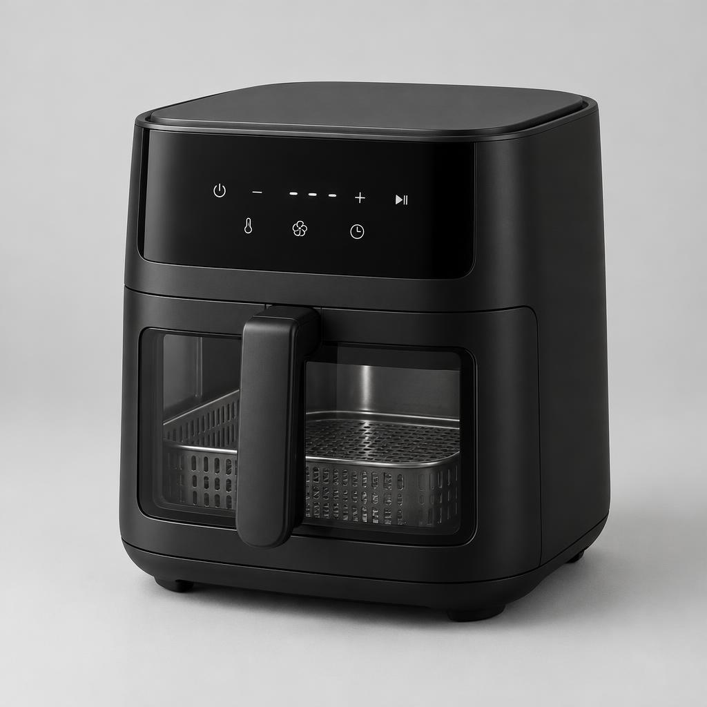 Air Fryer View in Matte black