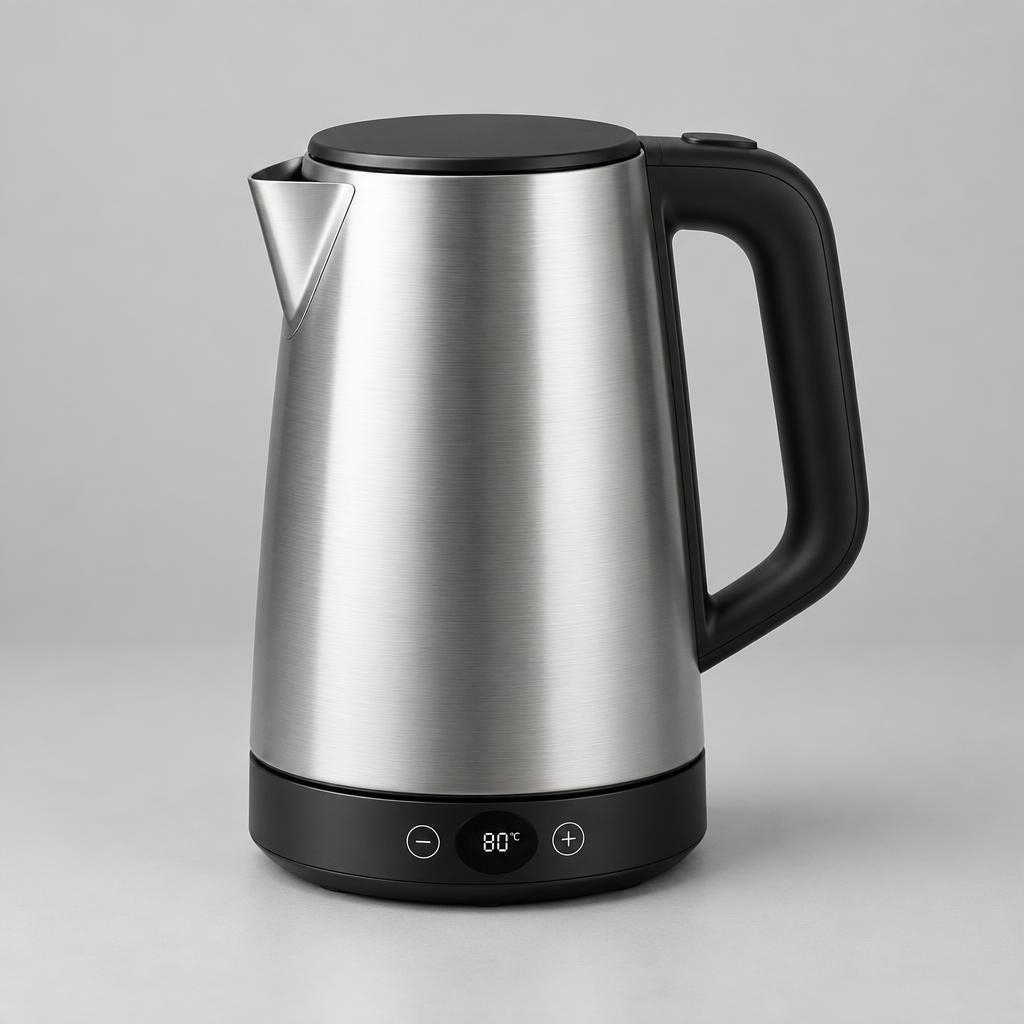 Kettle Precision in Brushed steel